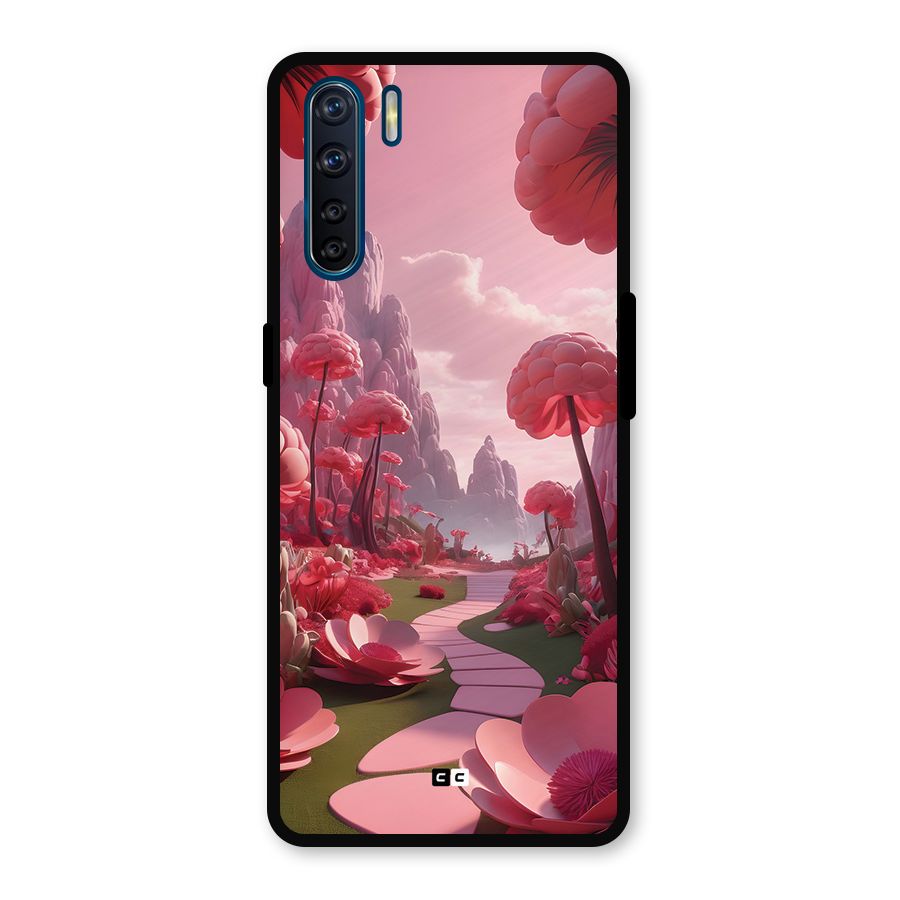 Garden Of Love Metal Back Case for Oppo F15
