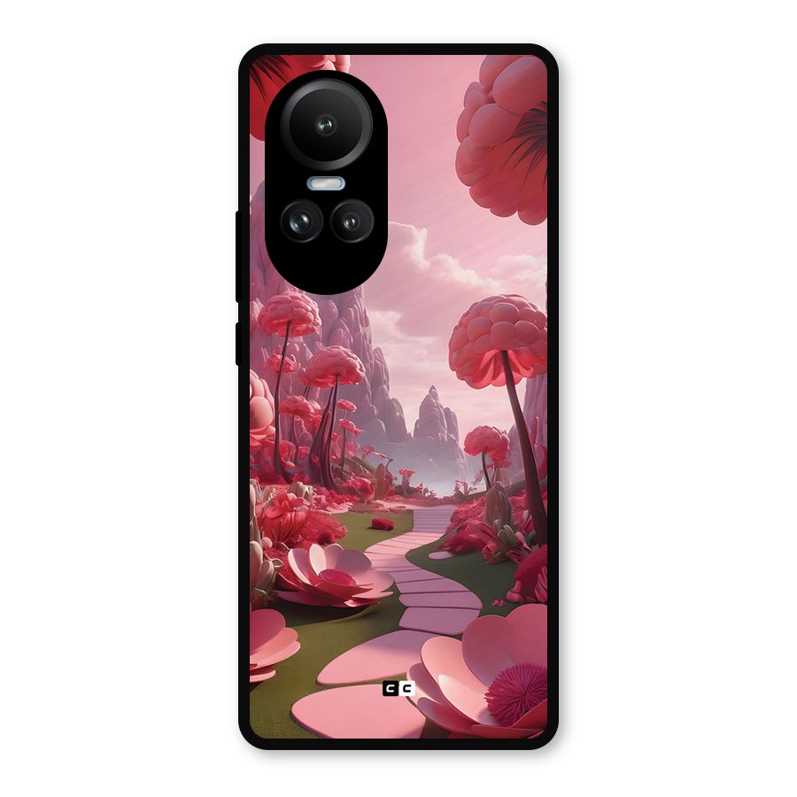 Garden Of Love Metal Back Case for Oppo Reno10