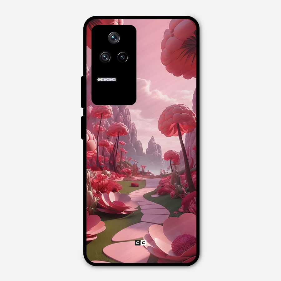 Garden Of Love Metal Back Case for Poco F4 5G
