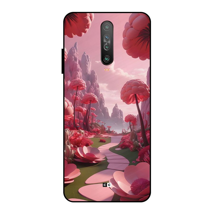 Garden Of Love Metal Back Case for Poco X2