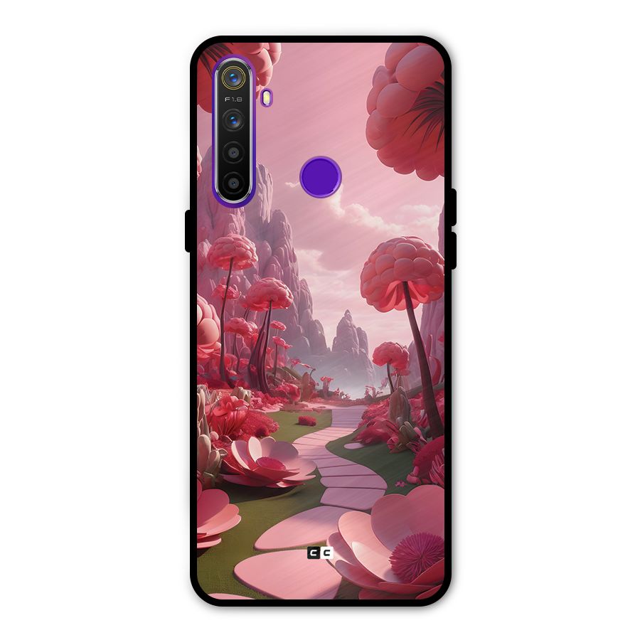 Garden Of Love Metal Back Case for Realme 5