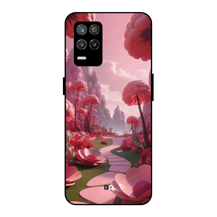 Garden Of Love Metal Back Case for Realme 8s 5G