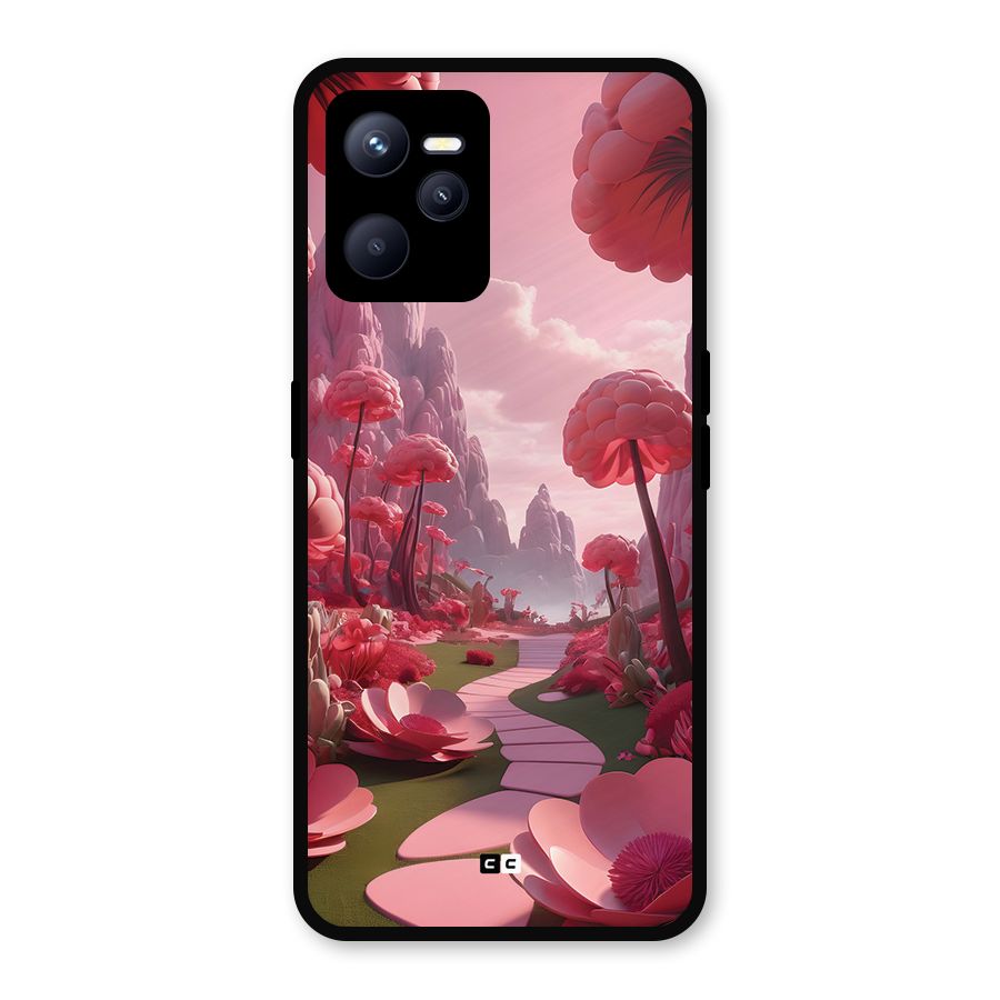 Garden Of Love Metal Back Case for Realme C35