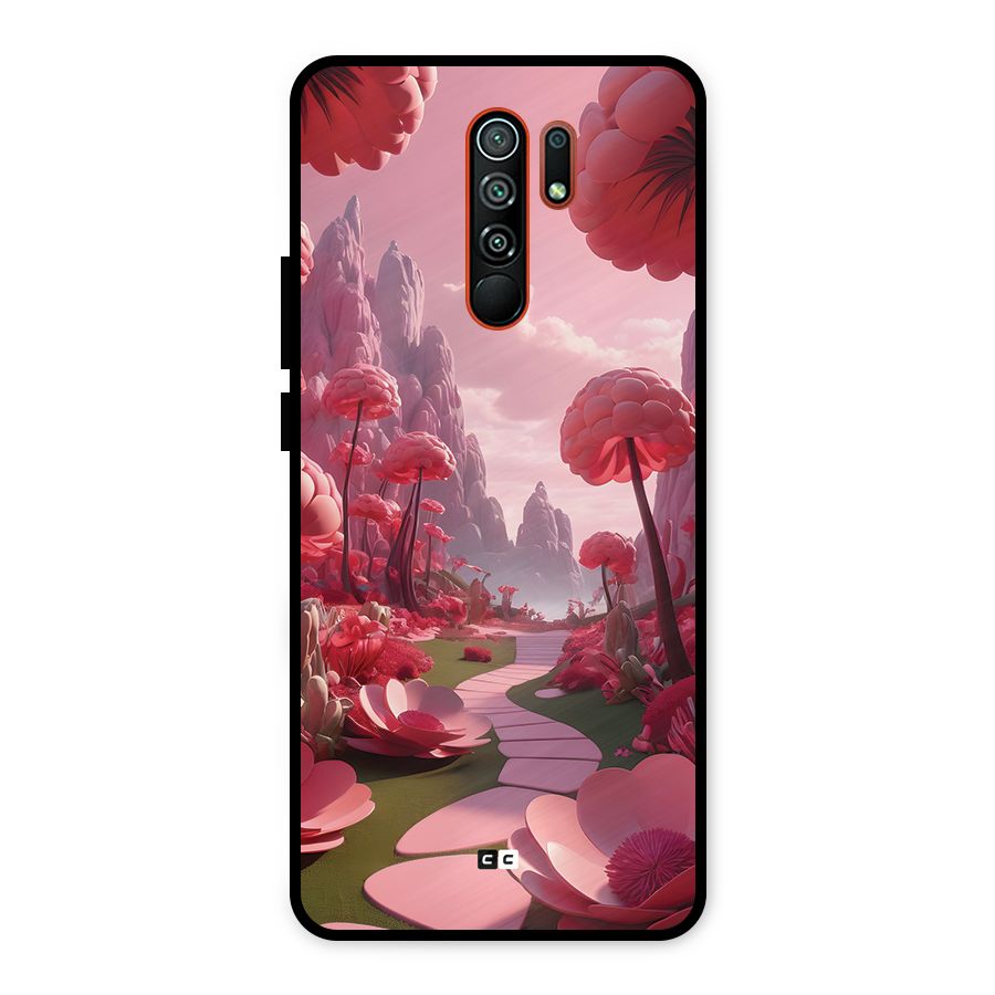 Garden Of Love Metal Back Case for Redmi 9 Prime
