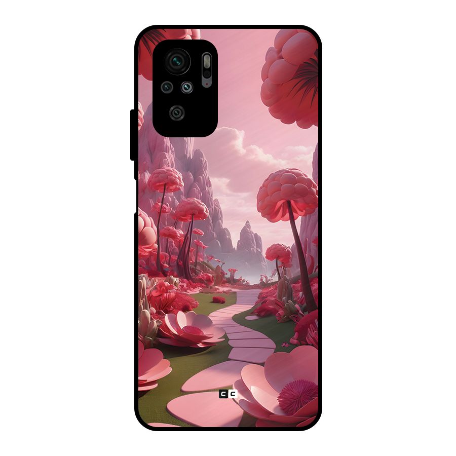 Garden Of Love Metal Back Case for Redmi Note 11 SE