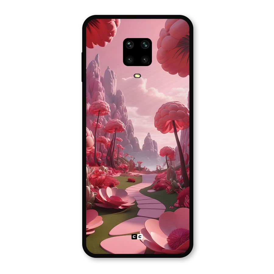Garden Of Love Metal Back Case for Redmi Note 9 Pro