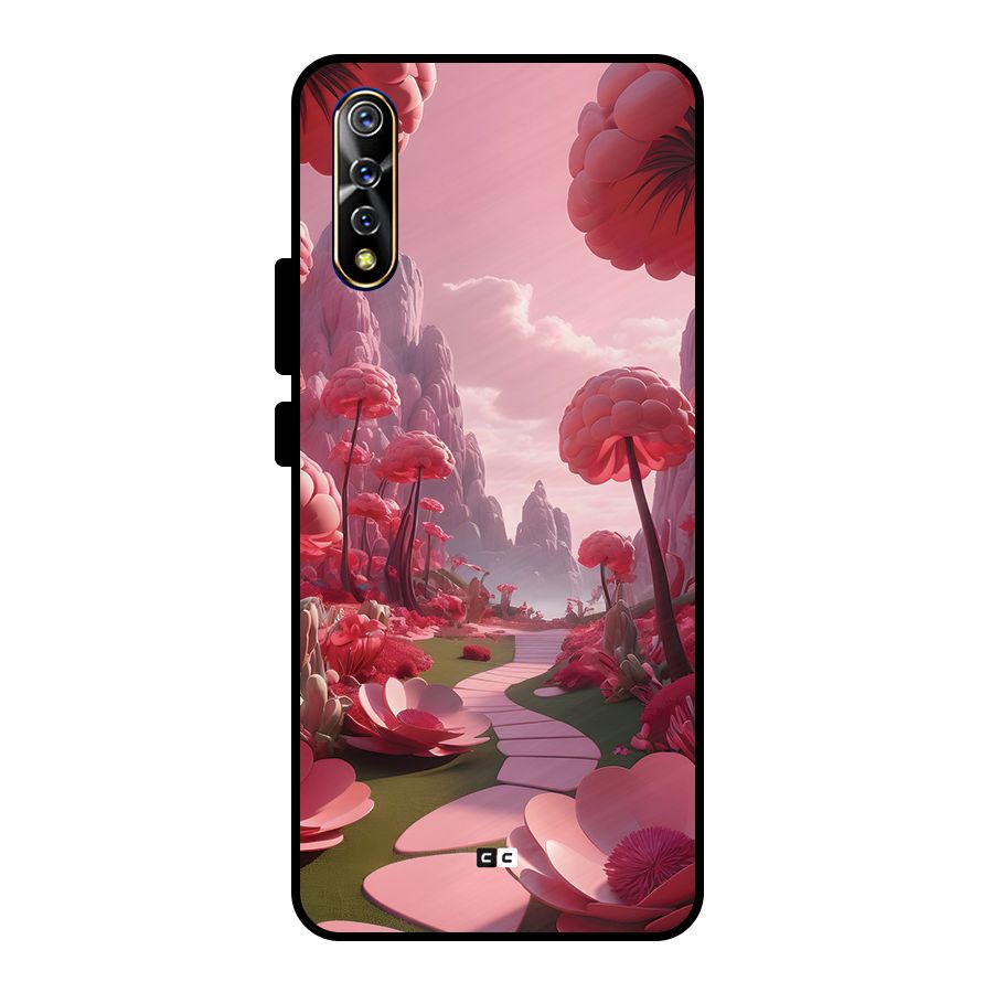 Garden Of Love Metal Back Case for Vivo S1