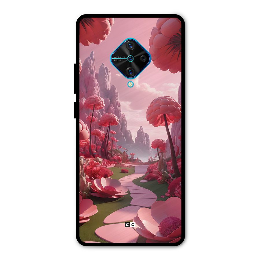 Garden Of Love Metal Back Case for Vivo S1 Pro