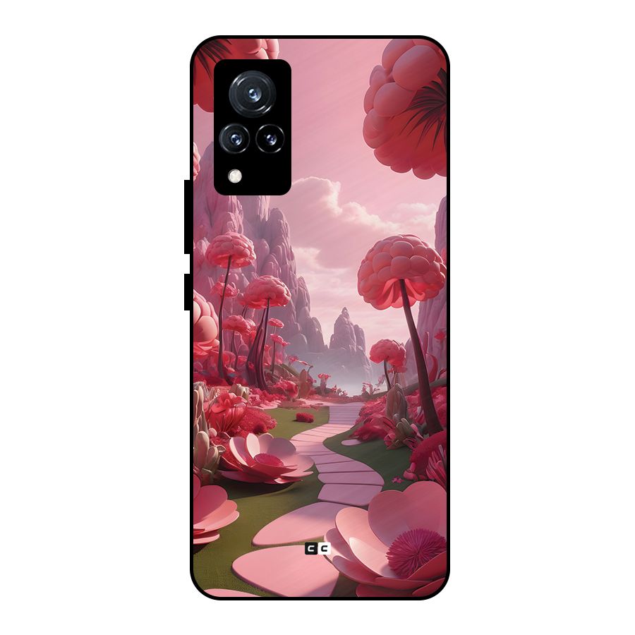 Garden Of Love Metal Back Case for Vivo V21 5G
