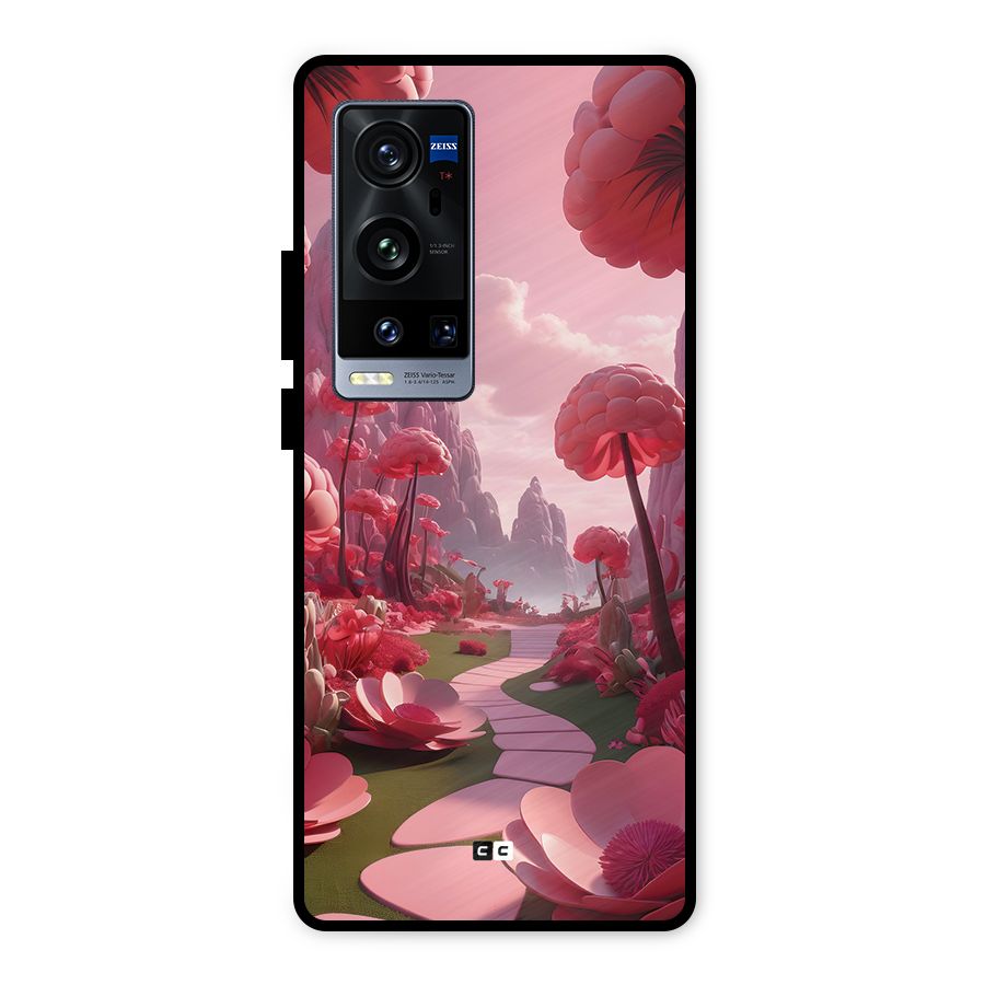 Garden Of Love Metal Back Case for Vivo X60 Pro Plus