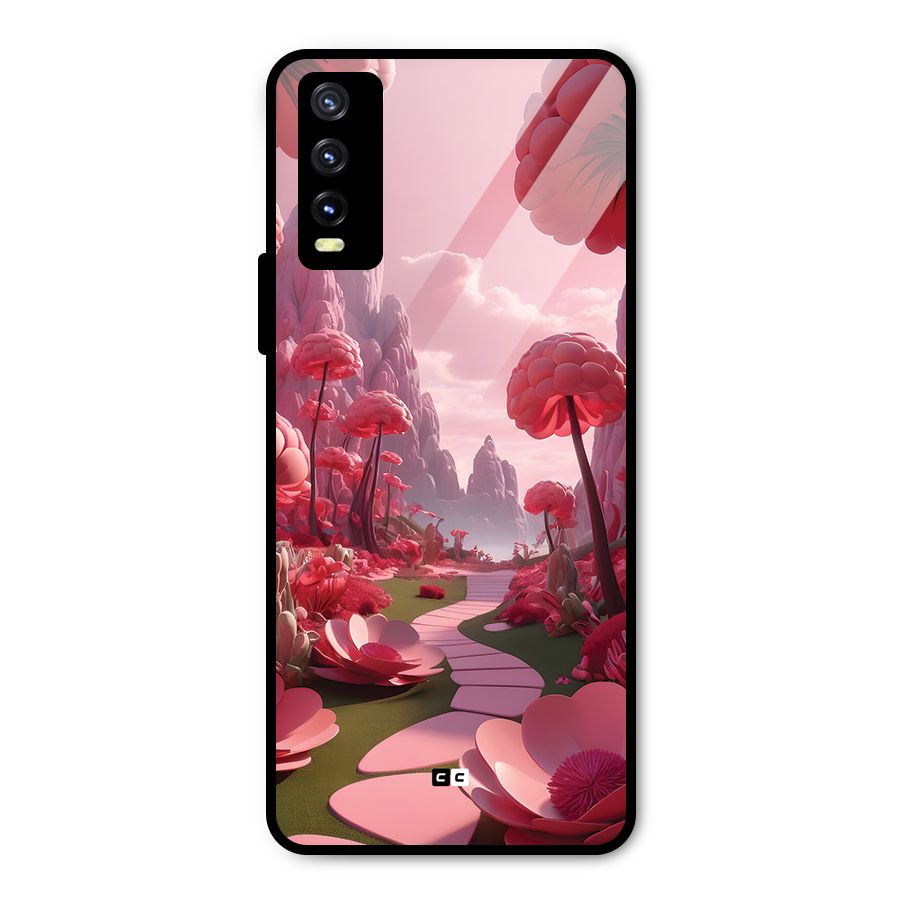 Garden Of Love Metal Back Case for Vivo Y20
