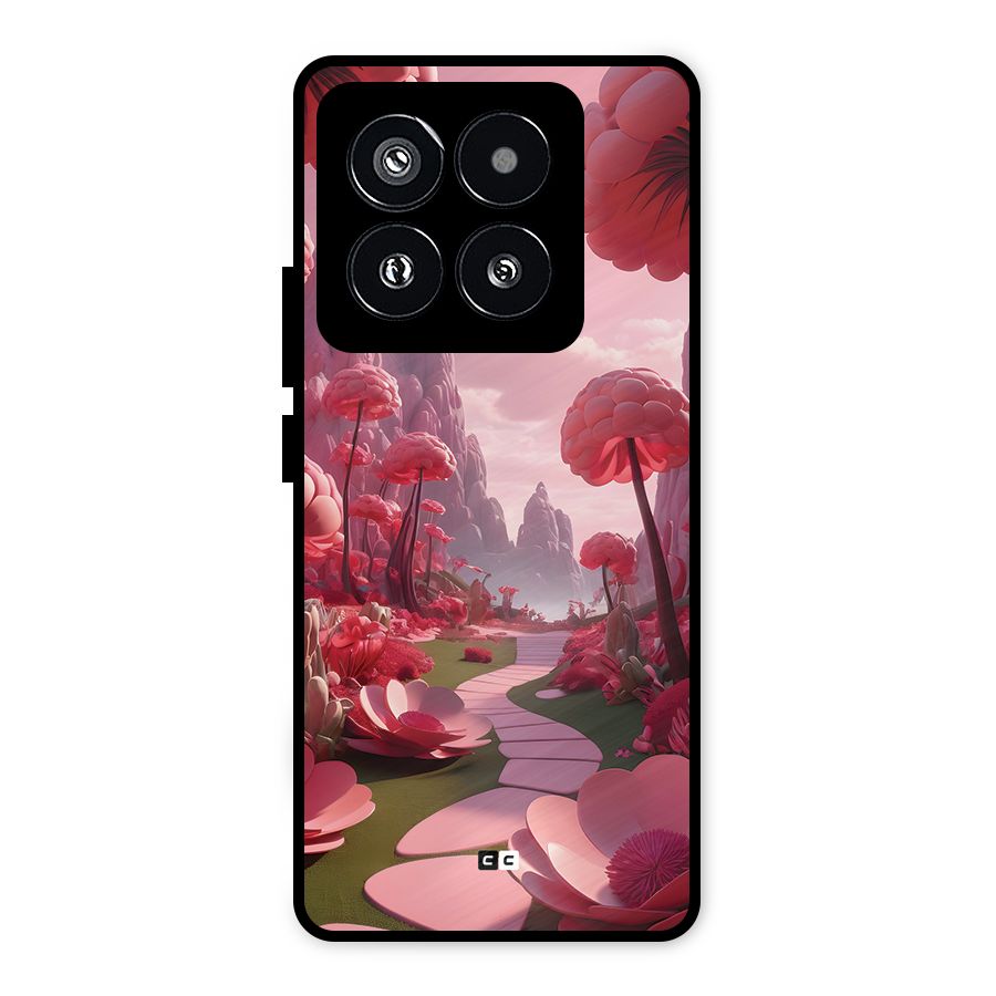 Garden Of Love Metal Back Case for Xiaomi 14 Pro