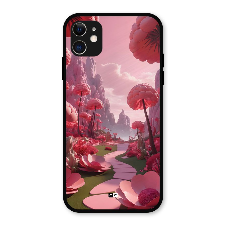 Garden Of Love Metal Back Case for iPhone 11