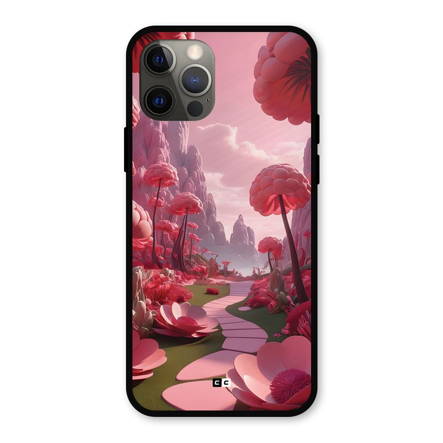 Garden Of Love Metal Back Case for iPhone 12 Pro