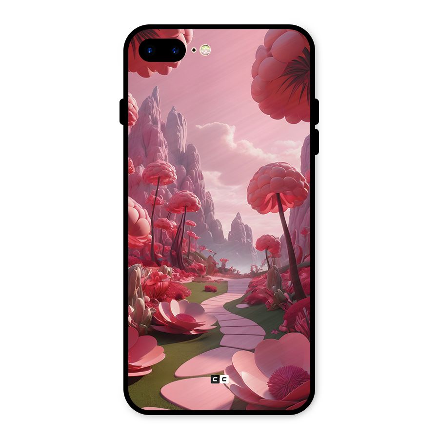 Garden Of Love Metal Back Case for iPhone 8 Plus