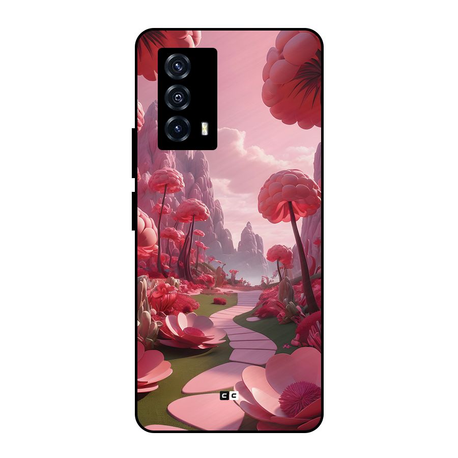 Garden Of Love Metal Back Case for iQOO Z5