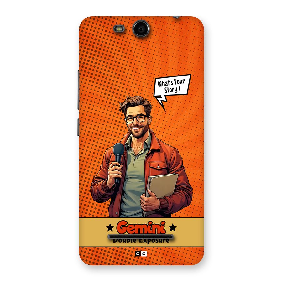 Gemini Explorer Back Case for Canvas Juice 3 Q392