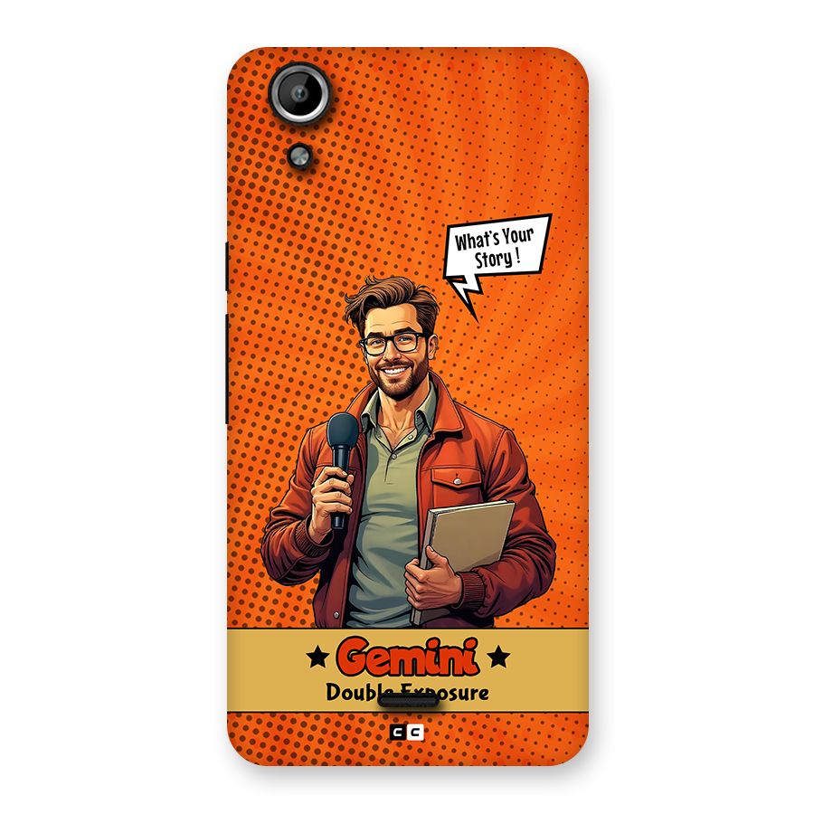 Gemini Explorer Back Case for Canvas Selfie Lens Q345