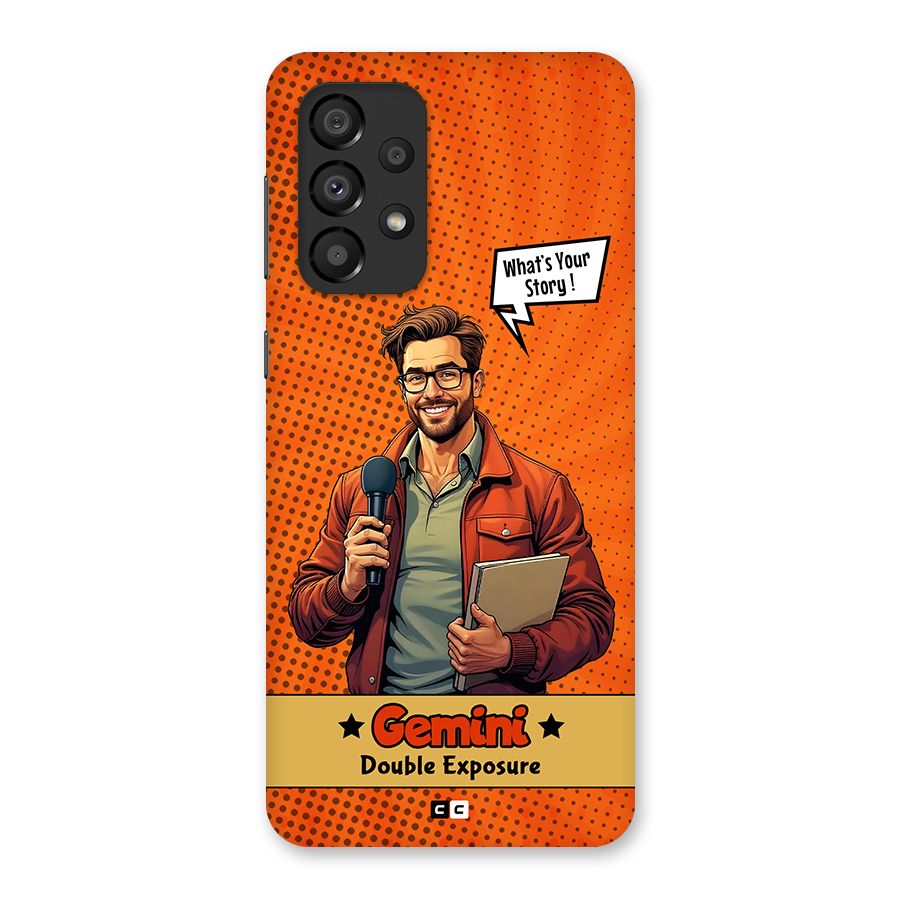 Gemini Explorer Back Case for Galaxy A33 5G