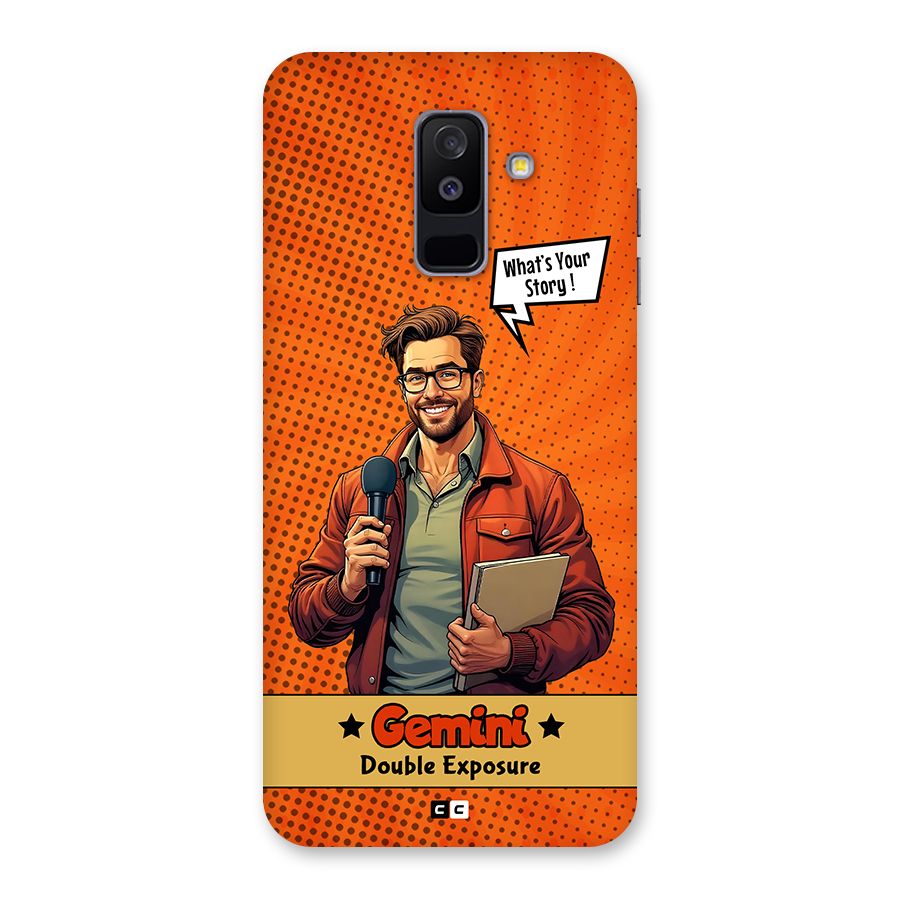 Gemini Explorer Back Case for Galaxy A6 Plus