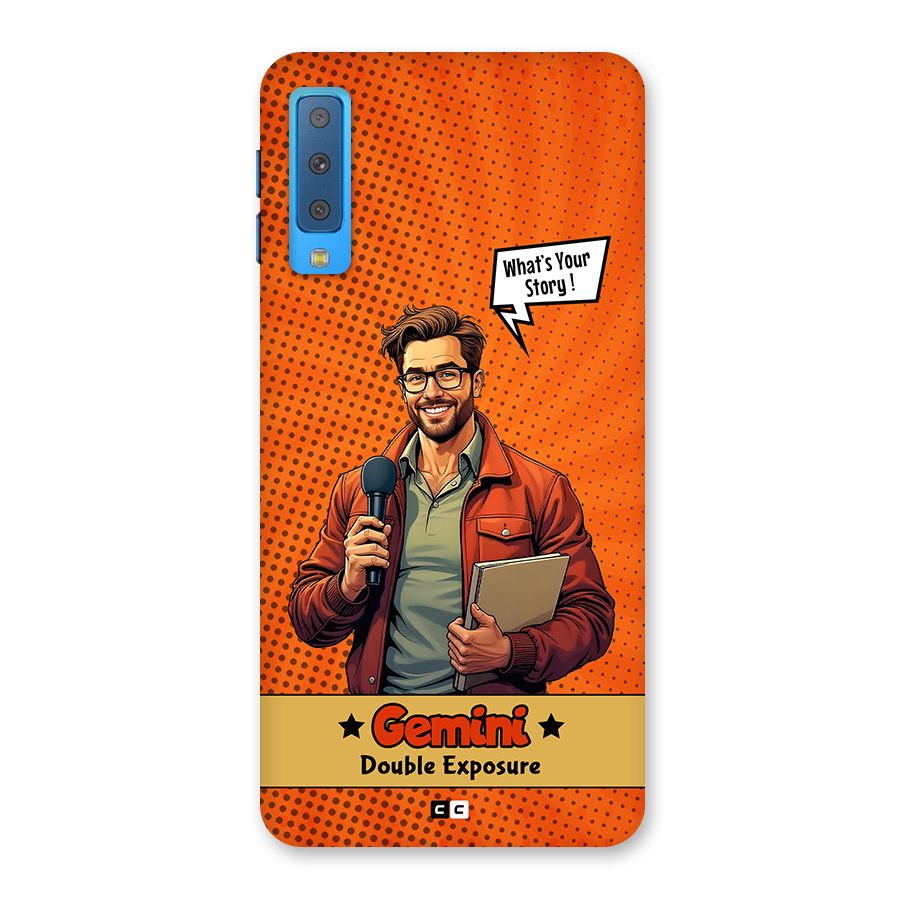 Gemini Explorer Back Case for Galaxy A7 (2018)