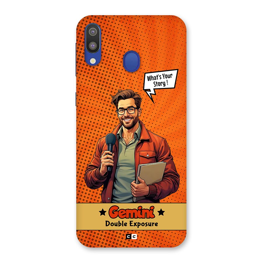 Gemini Explorer Back Case for Galaxy M20