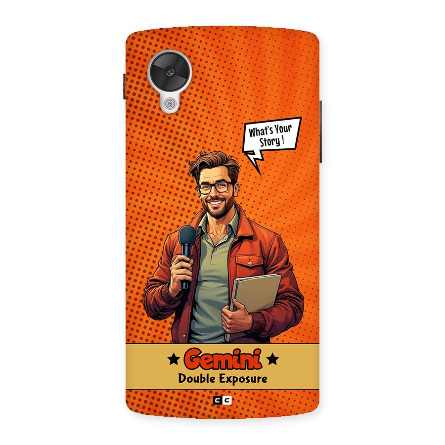Gemini Explorer Back Case for Google Nexus 5