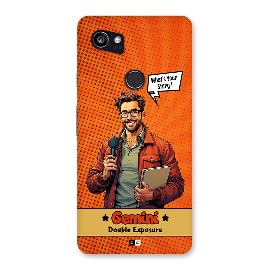 Gemini Explorer Back Case for Google Pixel 2 XL