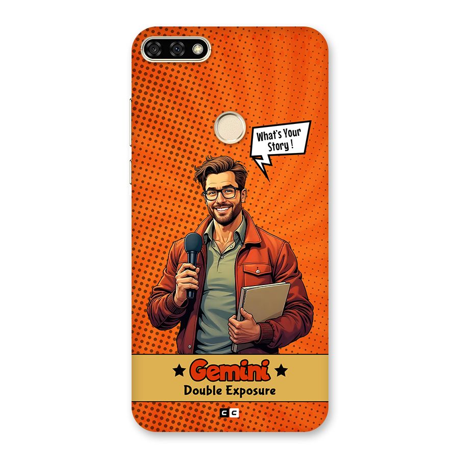 Gemini Explorer Back Case for Honor 7A