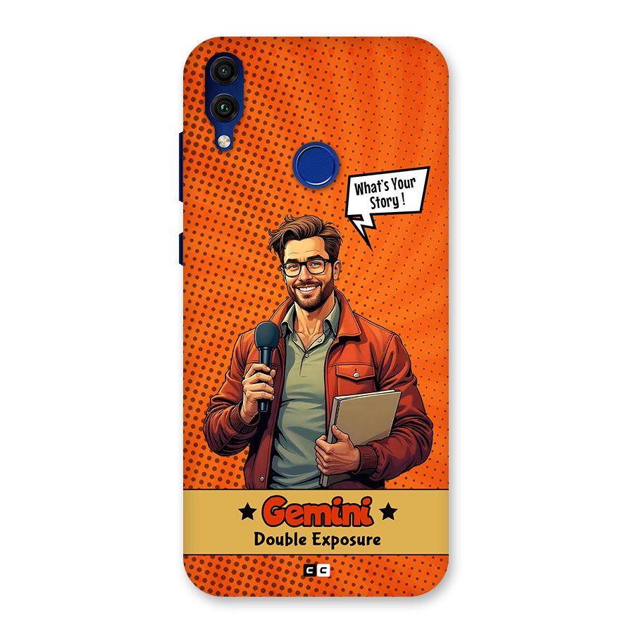 Gemini Explorer Back Case for Honor 8C