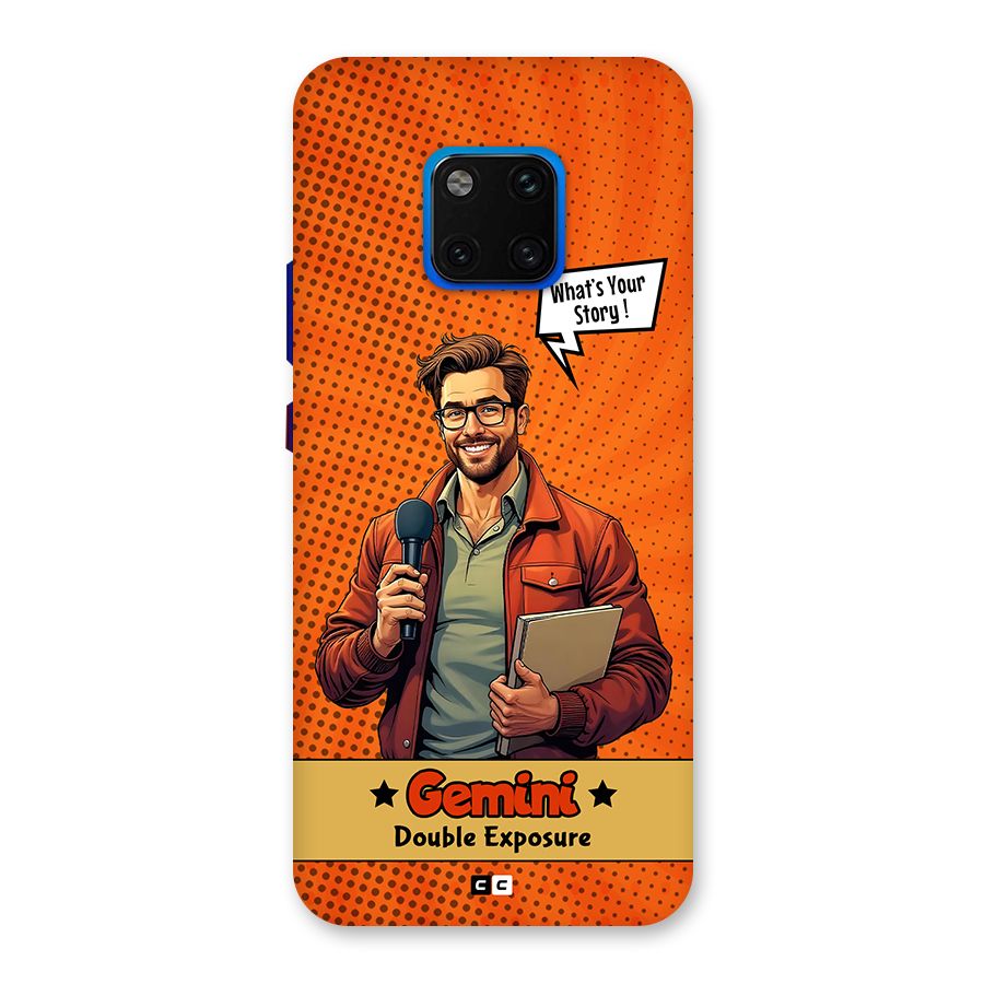 Gemini Explorer Back Case for Huawei Mate 20 Pro