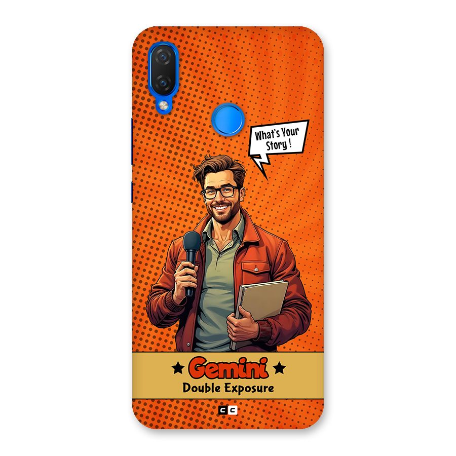 Gemini Explorer Back Case for Huawei P Smart Plus