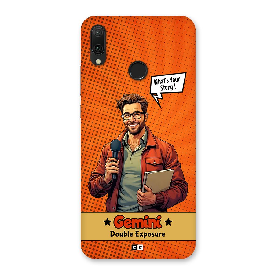 Gemini Explorer Back Case for Huawei Y9 (2019)
