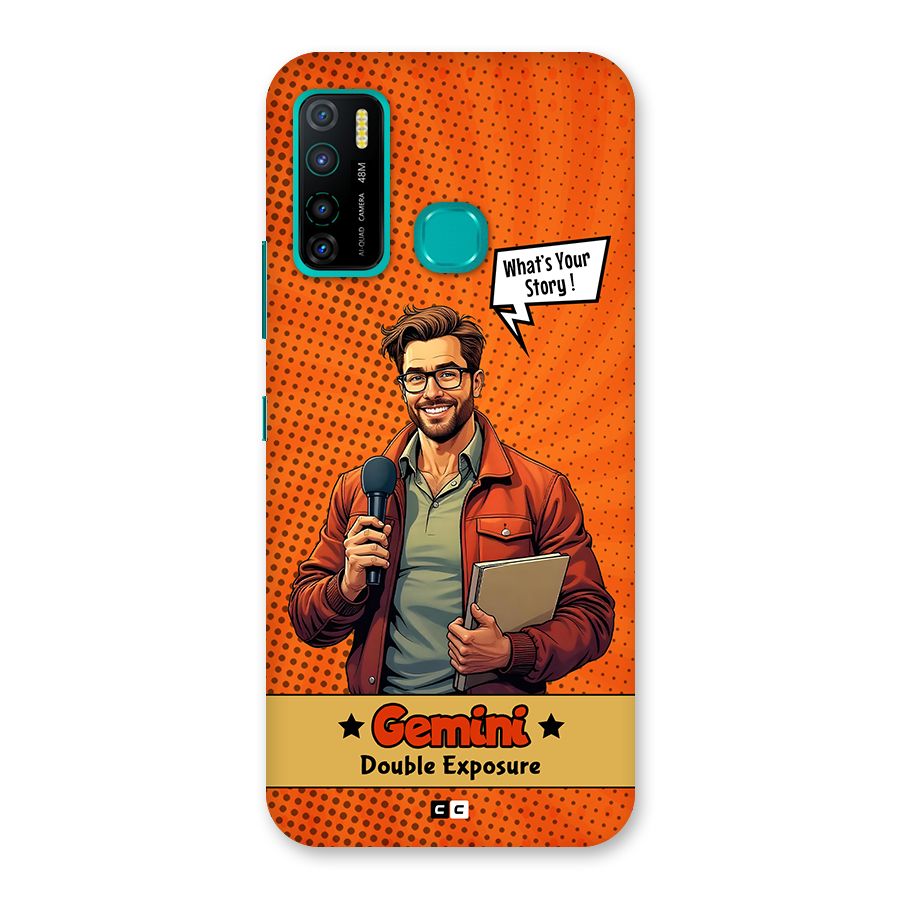 Gemini Explorer Back Case for Infinix Hot 9 Pro