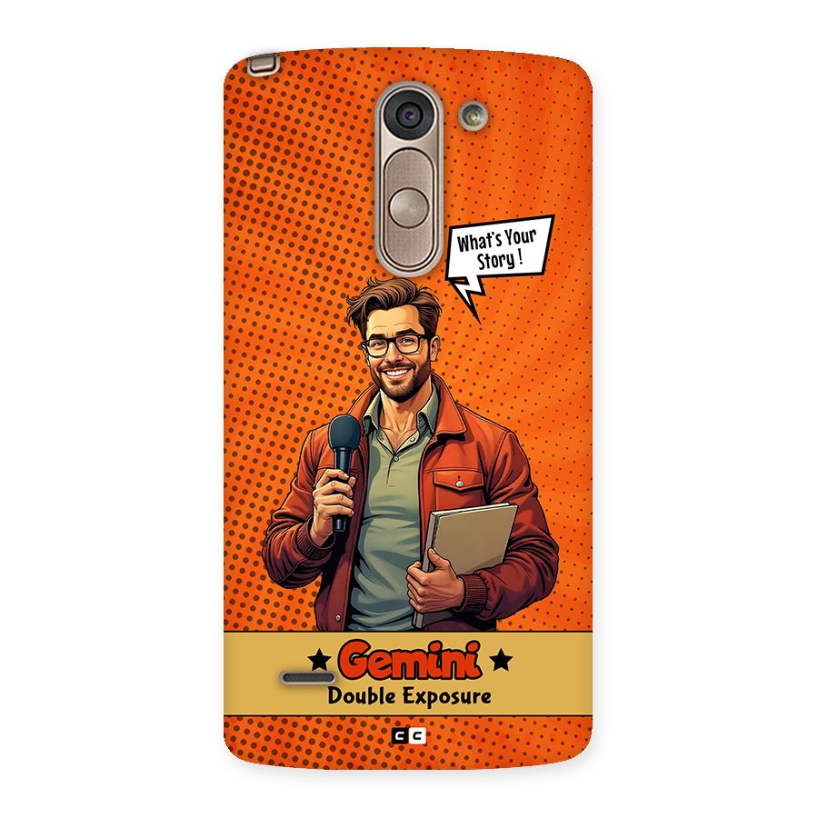 Gemini Explorer Back Case for LG G3 Stylus