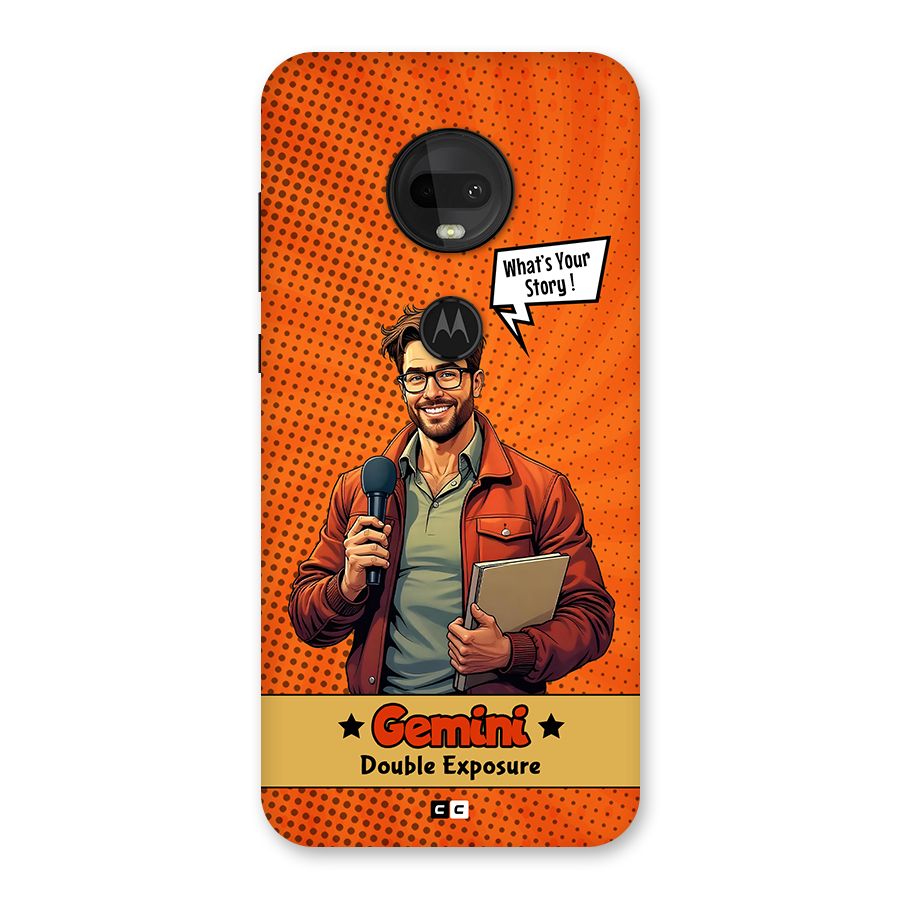 Gemini Explorer Back Case for Moto G7
