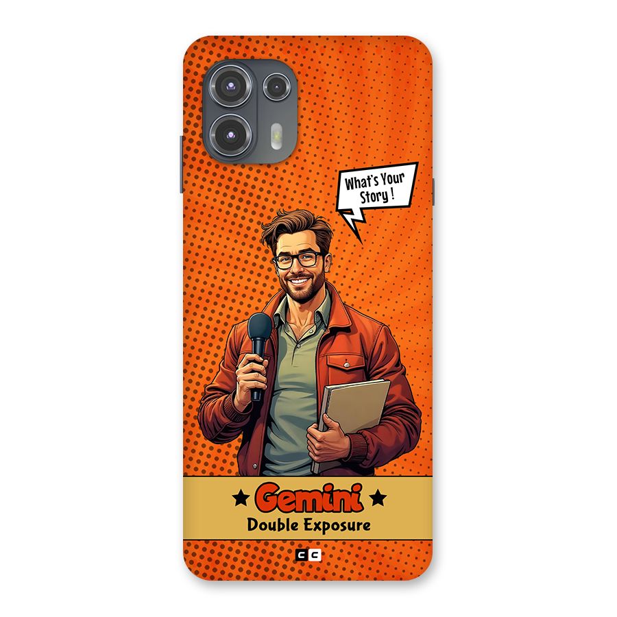 Gemini Explorer Back Case for Motorola Edge 20 Fusion