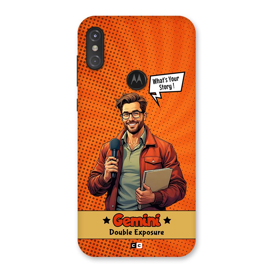 Gemini Explorer Back Case for Motorola One Power