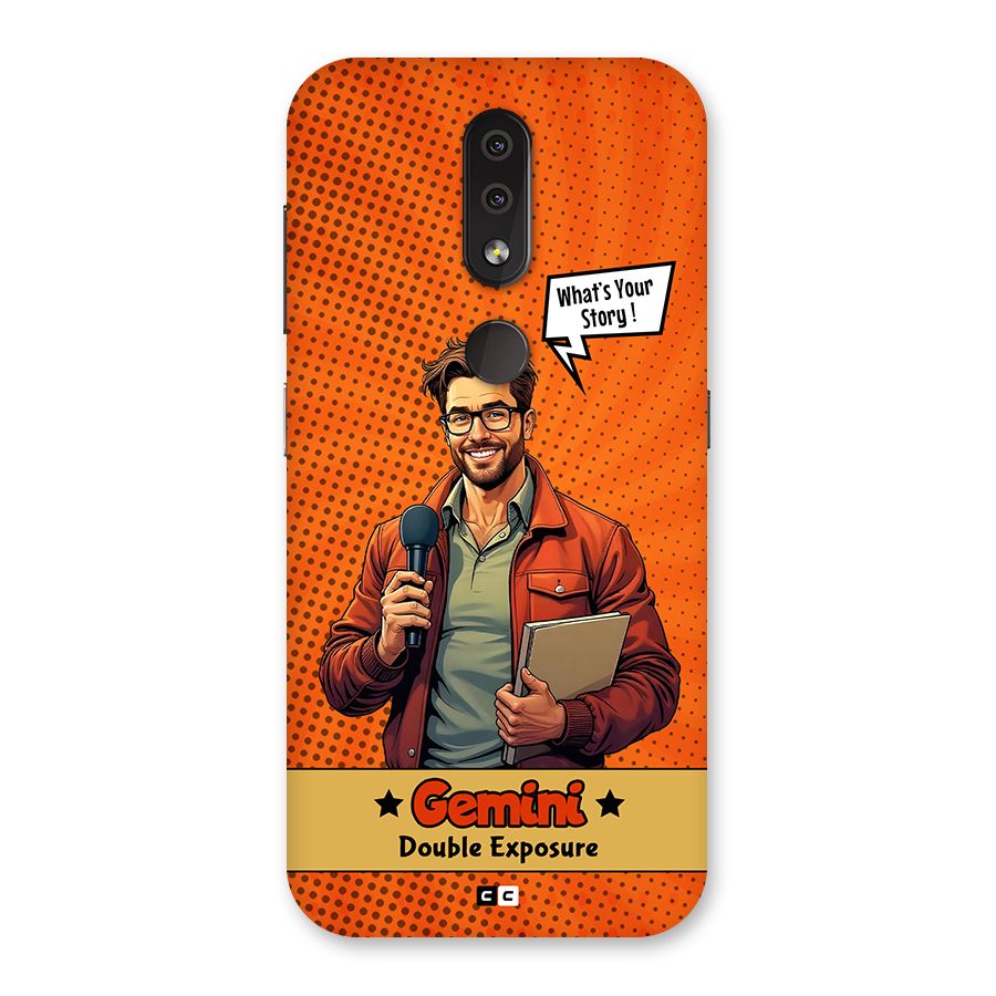 Gemini Explorer Back Case for Nokia 4.2