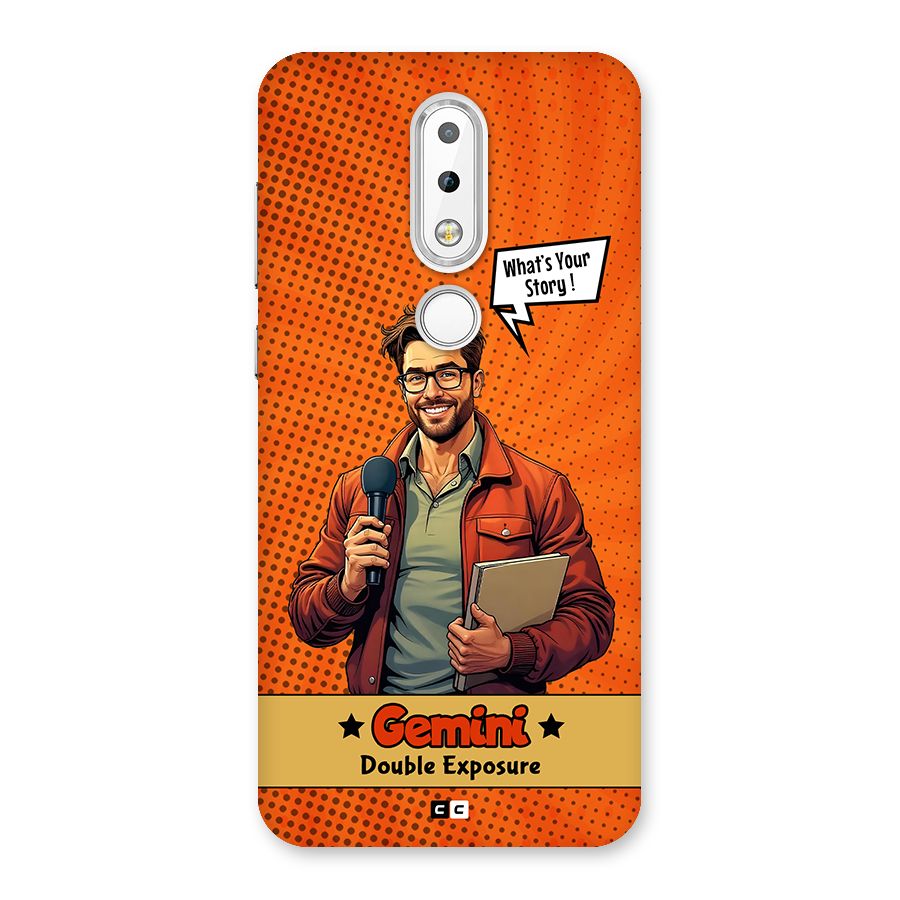 Gemini Explorer Back Case for Nokia 6.1 Plus
