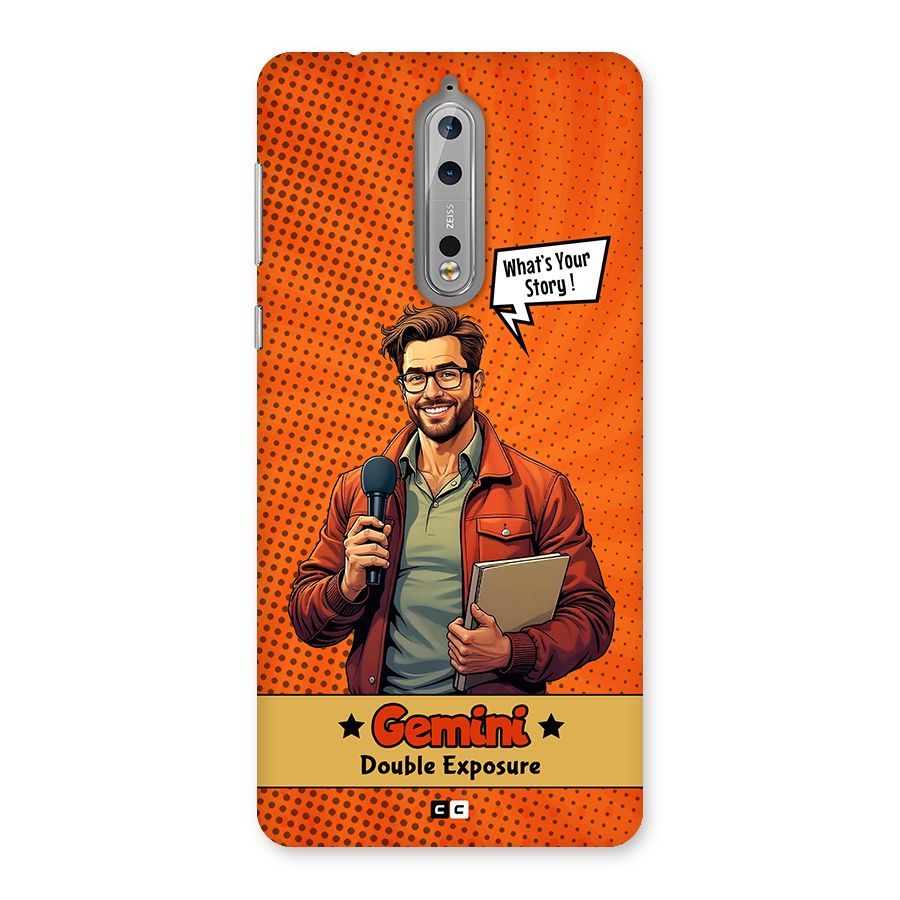 Gemini Explorer Back Case for Nokia 8