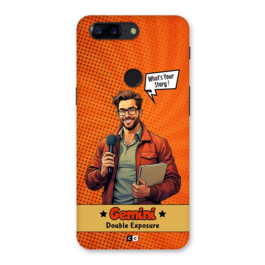 Gemini Explorer Back Case for OnePlus 5T