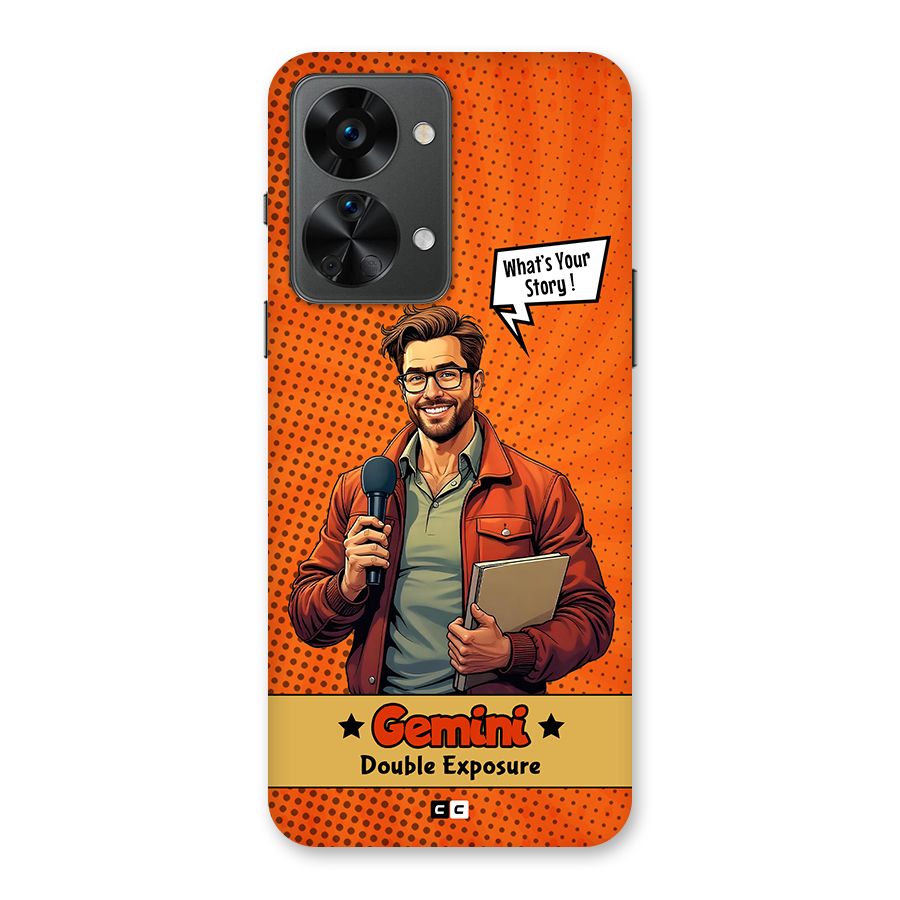 Gemini Explorer Back Case for OnePlus Nord 2T
