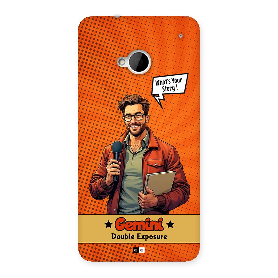 Gemini Explorer Back Case for One M7 (Single Sim)