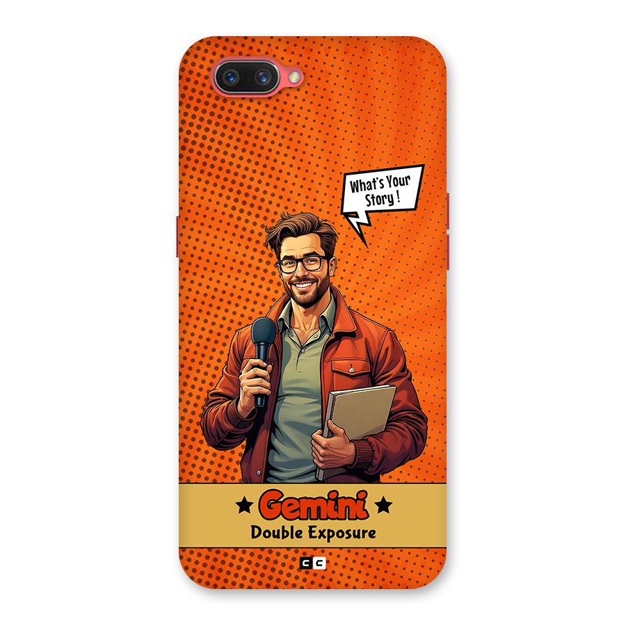 Gemini Explorer Back Case for Oppo A3s