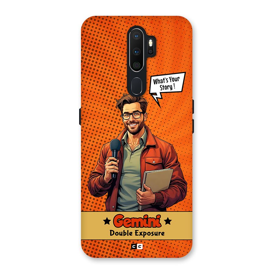 Gemini Explorer Back Case for Oppo A5 (2020)