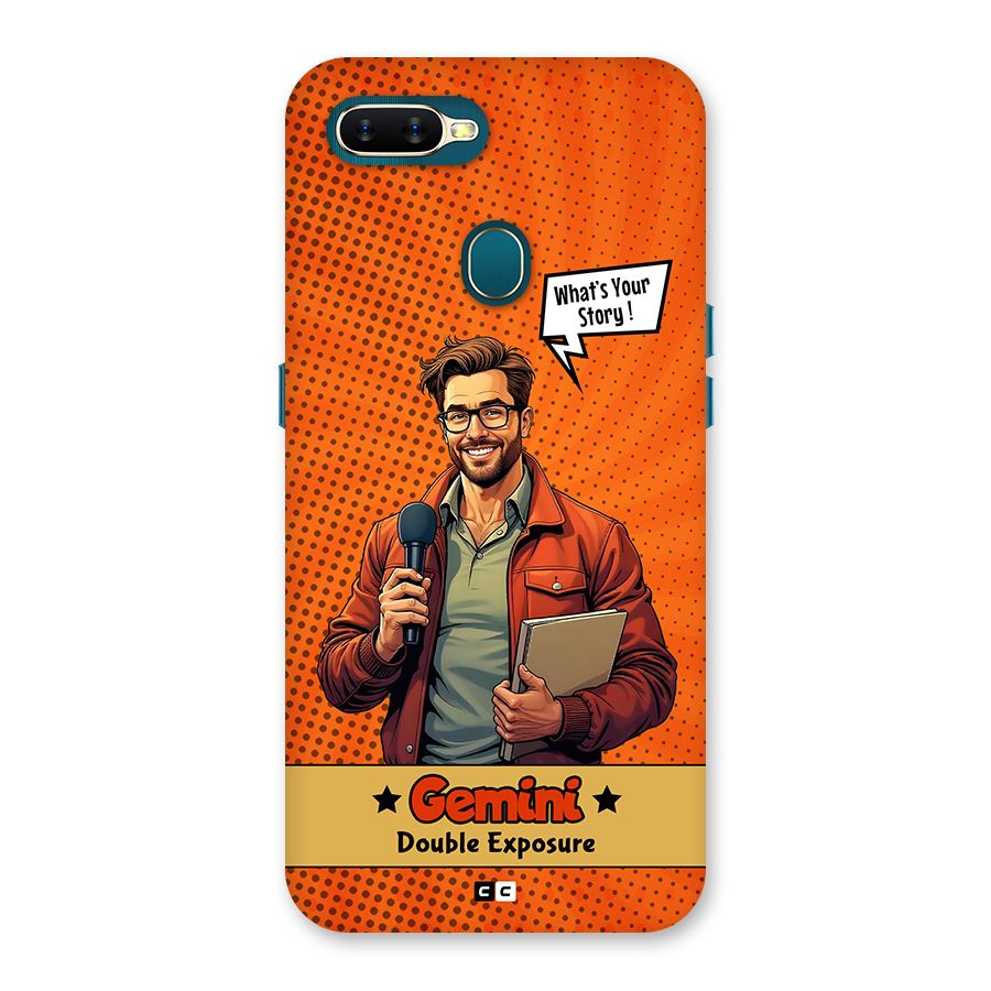 Gemini Explorer Back Case for Oppo A7