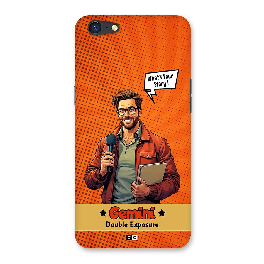 Gemini Explorer Back Case for Oppo A71