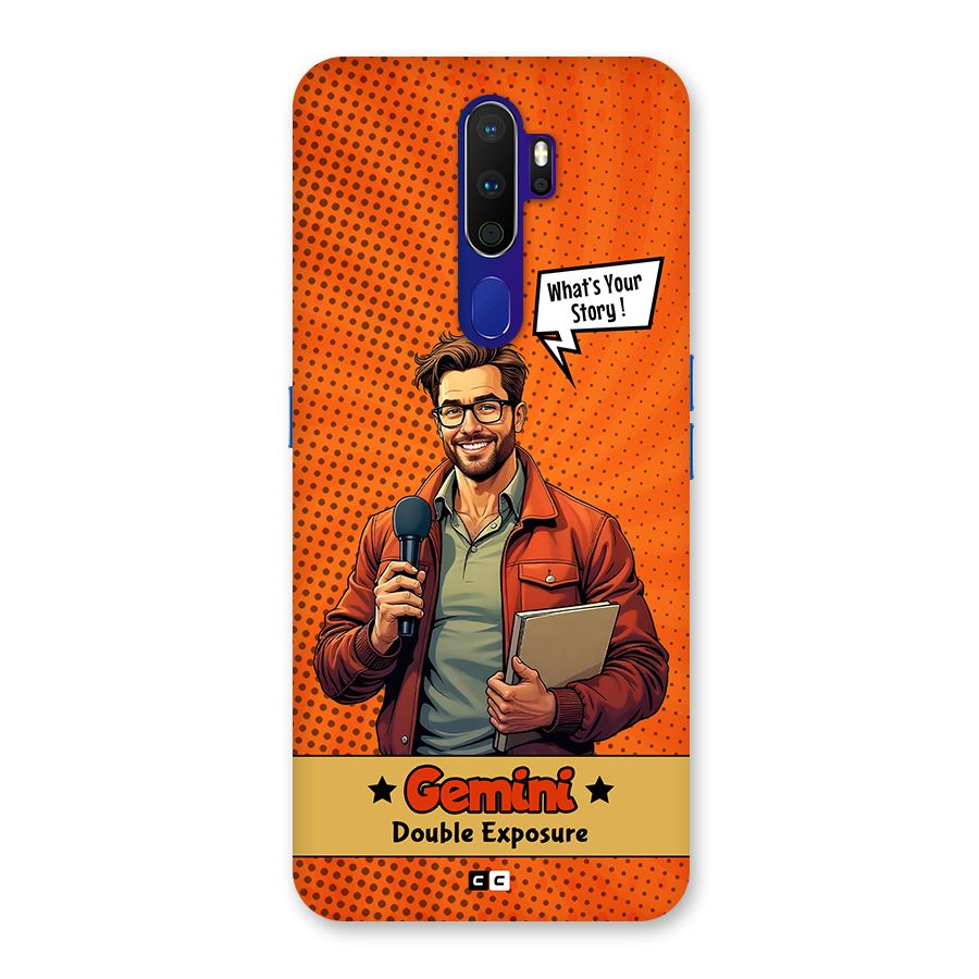 Gemini Explorer Back Case for Oppo A9 (2020)