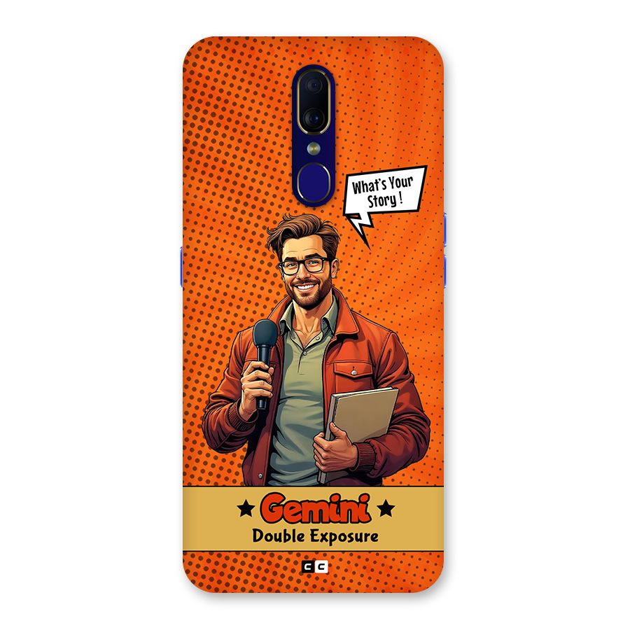 Gemini Explorer Back Case for Oppo F11